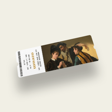Ticket to the Gallery of Caravaggio's Works